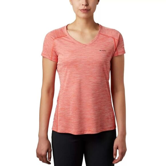 Columbia Zero Rules Women's Short Sleeve Sport Tee Large - Picture 2 of 7